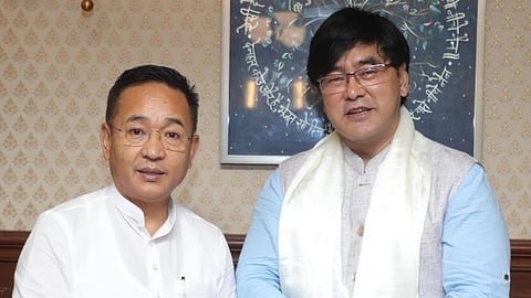 Sikkim's lone opposition MLA joins ruling SKM