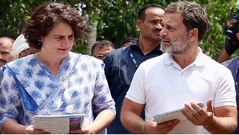 Rahul Gandhi, Priyanka 