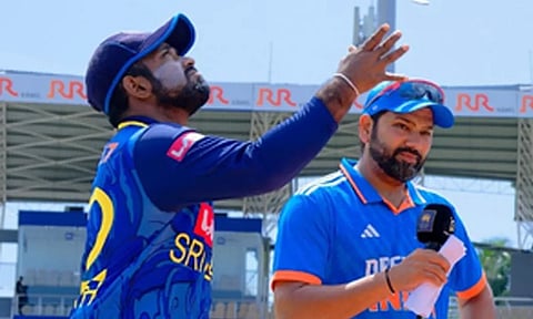 Sri Lanka opt to bat against India in 3rd ODI