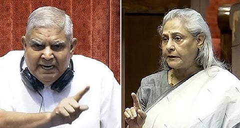 Face-off between Chairman Dhankhar and Jaya Bachchan in RS