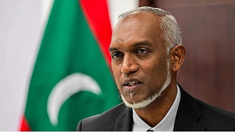 Maldivian President Mohamed Muizzu