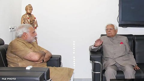 PM Narendra Modi and K Natwar Singh