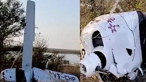 2 pilots injured as trainer aircraft crashes in MP's Guna