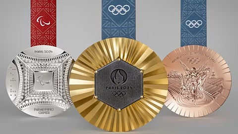Olympic Medals for Paris 2024 winners