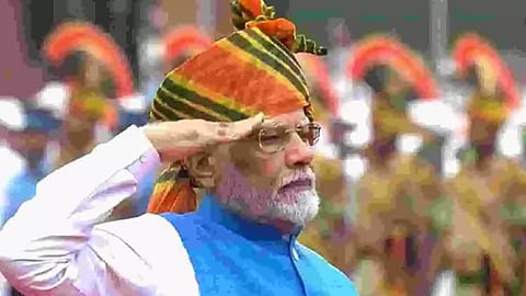 Prime Minister Narendra Modi on 78th Independence Day