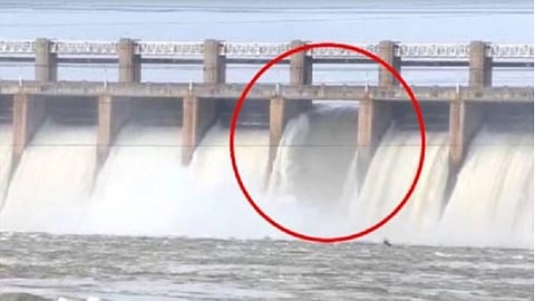 Pampa Sagar dam on Tungabhadra river in Koppa