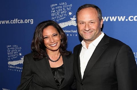 From meeting on a blind date to becoming 'momala' of his kids: Kamala Harris' husband shares their love story at DNC