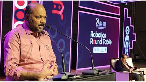 Kerala Minister for Industries P Rajeeve