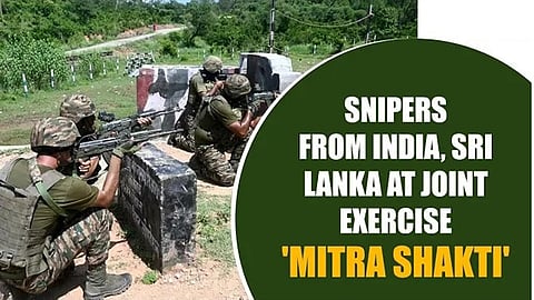 India and Sri Lanka annual bilateral militaryexercise ‘Mitra Shakti'