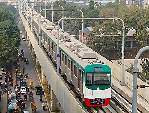 Dhaka Metro resumes service after more than 30 days, commutes heave sigh of relief