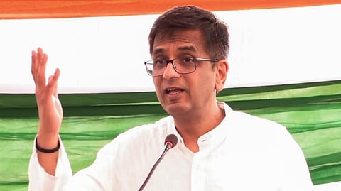 Chief Justice of India D Y Chandrachud speaks during 78th Independence Day celebration at Supreme Court of India premises, in New Delhi, Thursday, Aug. 15, 2024.