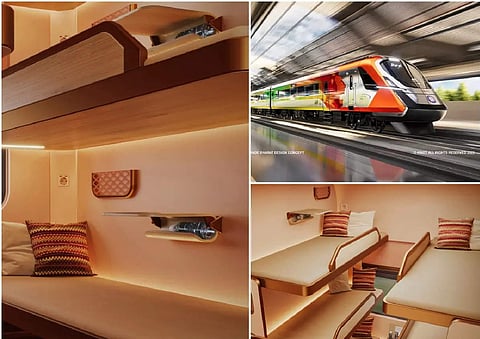 Union Minister Ashwini Vaishnaw unveils prototype version of Vande Bharat sleeper coach