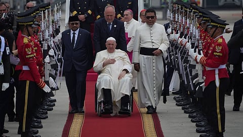 Pope Francis in Indonesia