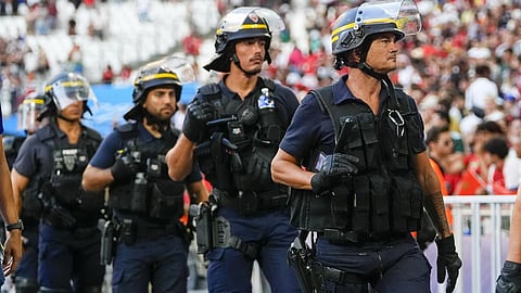 French counter terrorism team during Olympics 2024