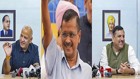AAP on Kejriwal's  release