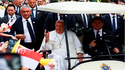 Pope Francis's Singapore 
visit 