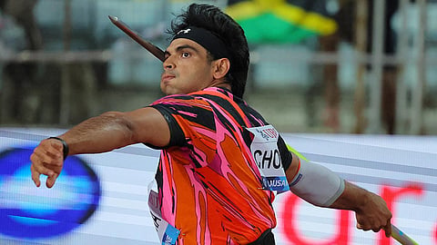 Indian javelin thrower Neeraj Chopra