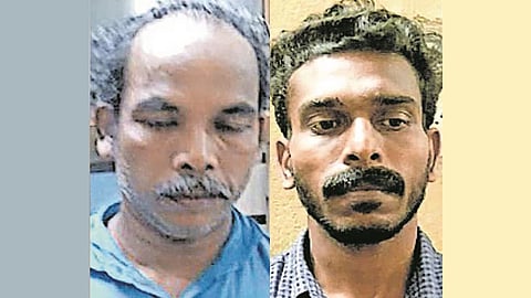 P K Prakasan and V Shameer (R)