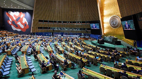 India abstains in UNGA on resolution demanding Israel leave Occupied Palestinian Territory within 12 months