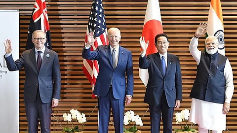 QUAD Leaders - Heads of Australia, USA, Japan and India