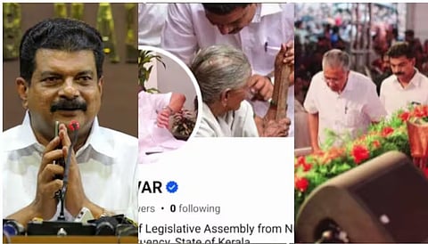 LDF MLA Anvar changes FB profile pic with CM Vijayan  