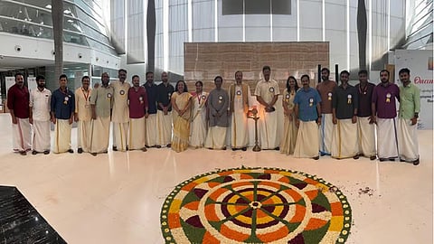 Onam celebration at ONGC Mumbai office