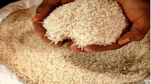 Non-basmati white rice