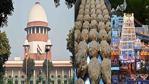 Supreme Court on Tirupati laddu row