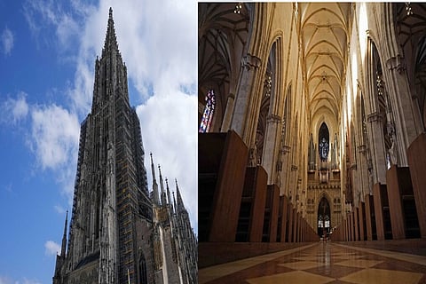 The Ulmer Münster in southern Germany is the world's tallest church