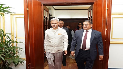 External Affairs Minister  Jaishankar meets  Sri Lankan  President Dissanayake