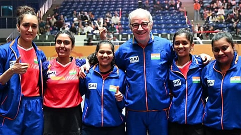 Indian women win maiden medal in team event in Asian TT Championships    
