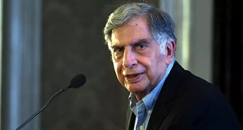 Rata Tata -- part corporate titan, part secular living saint