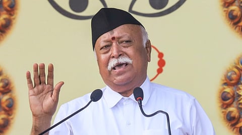Rashtriya Swayamsevak Sangh (RSS) chief Mohan Bhagwat 