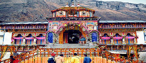 Portals of Badrinath Dham to close on Nov 17