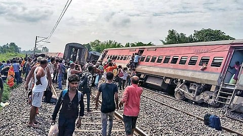 Train accident near Chennai
