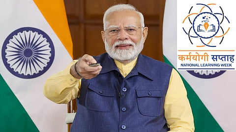 PM Modi to launch the 'Karmayogi Saptah'-- National Learning Week