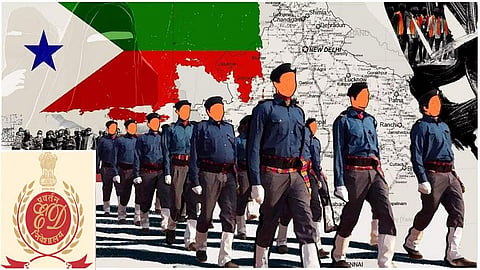 Enforcement Directorate (ED) on PFI, a proscribed terrorist organisation