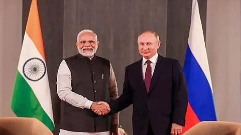 PM Modi arrives in Kazan for BRICS Summit, to meet President Putin 
