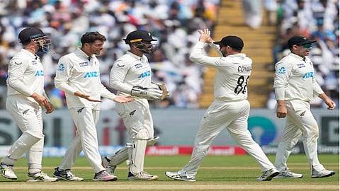 India vs New Zealand 2nd test: Day 3, Tea