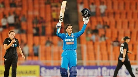 Mandhana slams 8th ODI century as India seal series against New Zealand