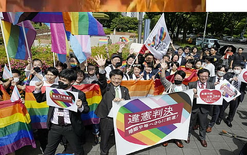 Second high court rules that Japan's ban on same-sex marriage is unconstitutional    