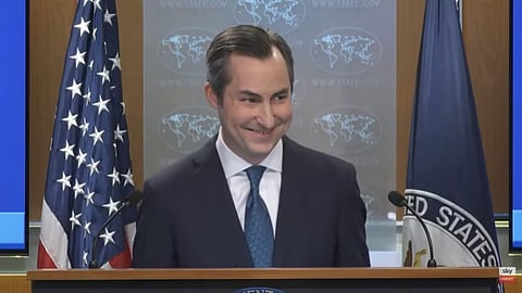 US says We welcome any reduction in tensions along the border,” State Department Spokesperson Matthew Miller told reporters at his daily news conference on Tuesday.