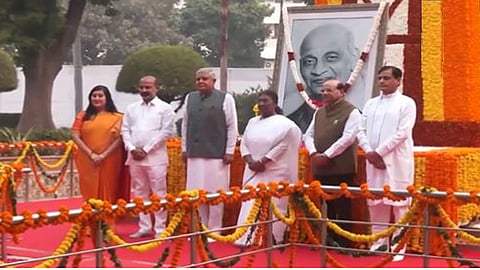 President Murmu, Vice President pay tributes to Sardar Patel 