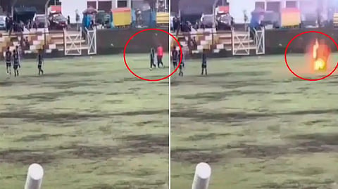 Peruvian amateur soccer player killed by lightning strike during match  