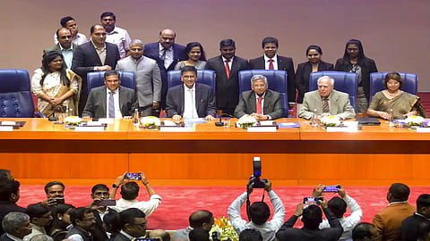 Supreme Court Bar 
association accords farewell to outgoing Chief Justice of India D Y Chandrachud