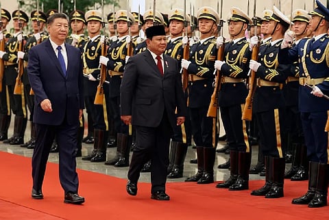 Newly inaugurated Indonesian President Subianto visits China in first overseas trip