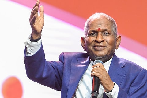 The legendary Indian music composer , Ilaiyaraaja