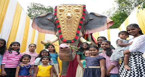 PETA India gifts life-size mechanical elephant to Kerala temple   	