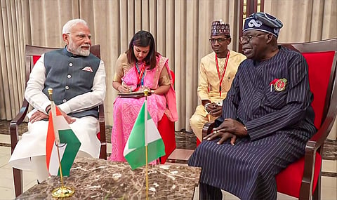 PM Modi holds talks with Nigerian President Tinubu
