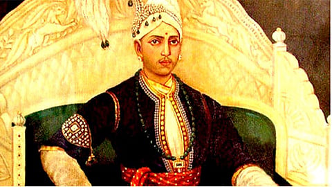 Swathi Thirunal Rama Varma, the Maharaja of Travancore